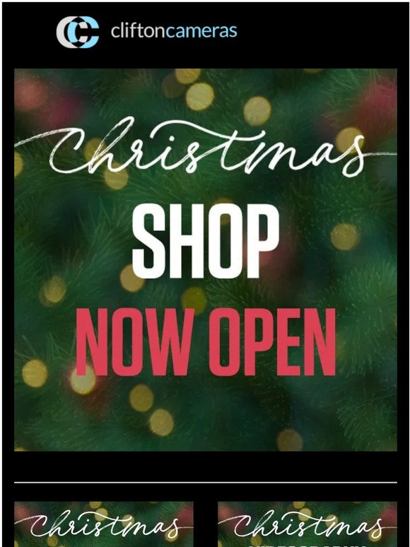 Christmas Shop Now Open 🎄