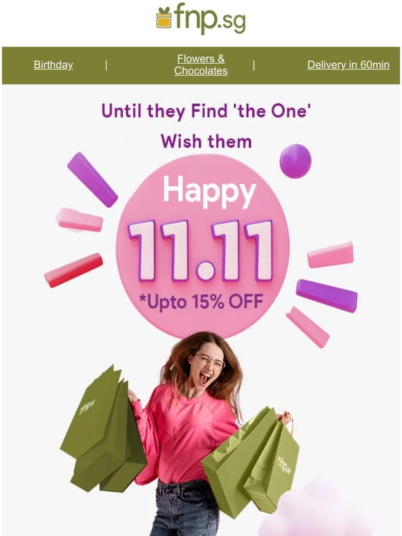 🎁 😎 Single's Day Sale is LIVE.. HURRY UP!!