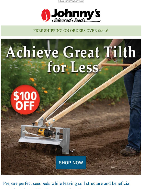 The Original Tilther Now on Sale! Milled