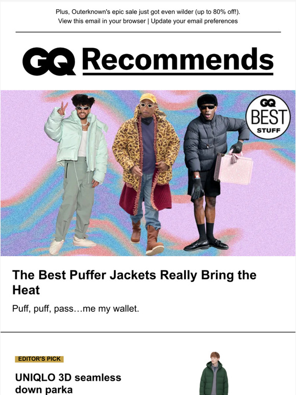 GQ magazine 20 Puffer Jackets That Really Bring the Heat Milled