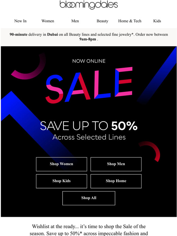 Ready? Sale is Here 🚨