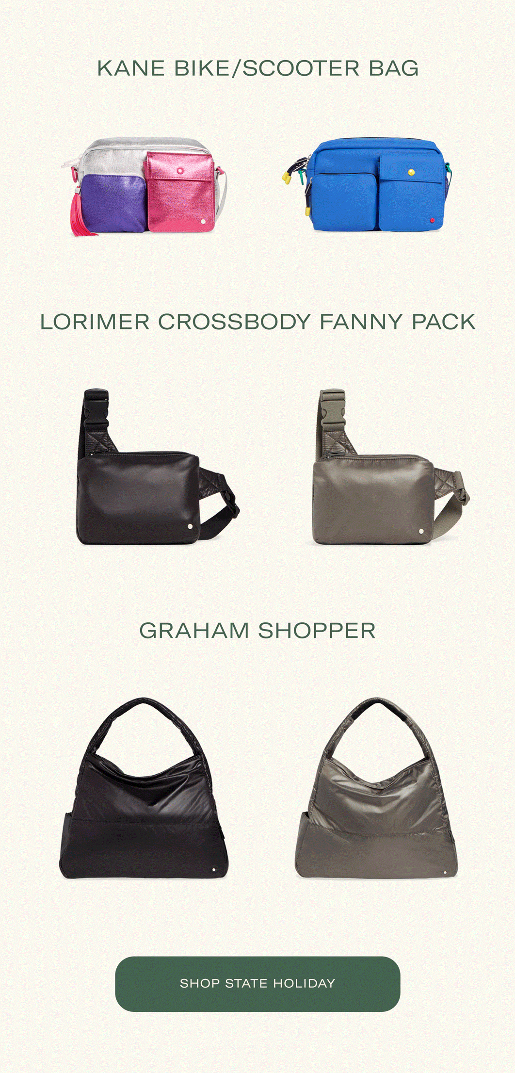 State Bags Introducing STATE Holiday 2022 🎁 Milled