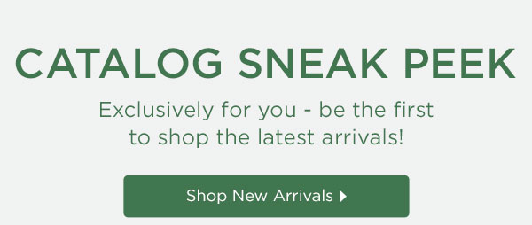 Catalog Sneak Peek - Shop New Arrivals