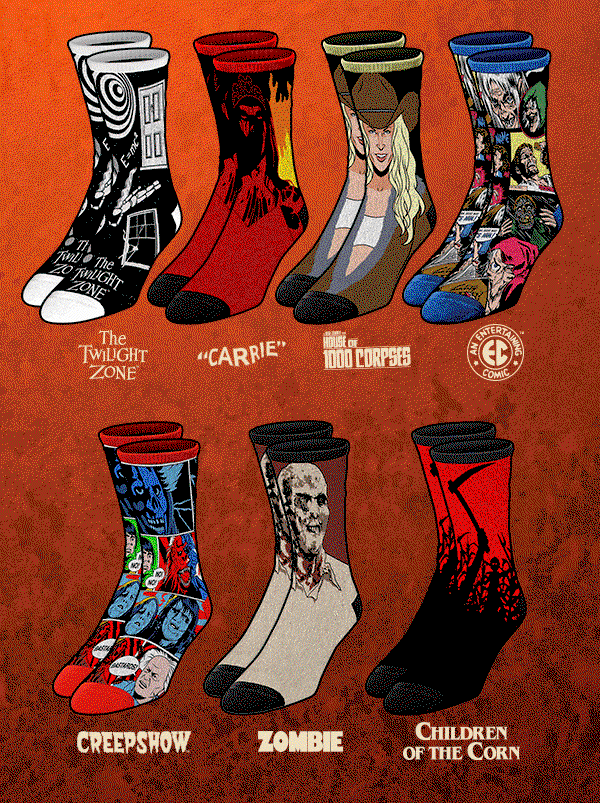 Fright Rags: NEW Horror Hats & Socks are Now Available! | Milled