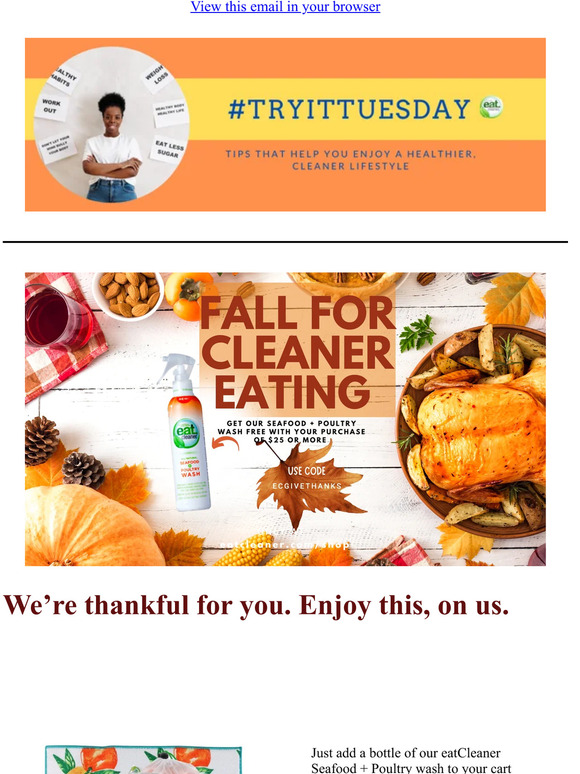 Free Thanksgiving Guide - and this gift, on us