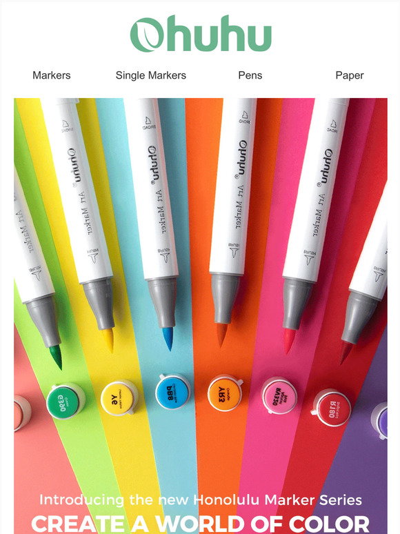 Shop Ohuhu Alcohol Markers Brush Not Pastel with great discounts and prices  online - Oct 2023