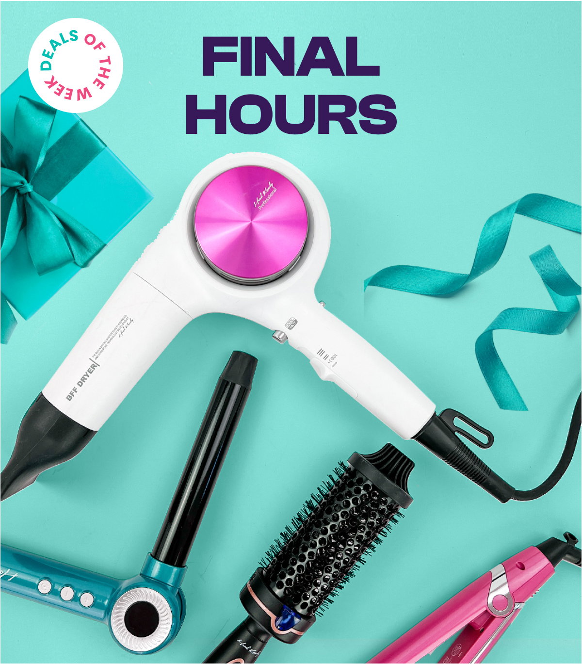 Final Hours: 40% off all Hot Tools
