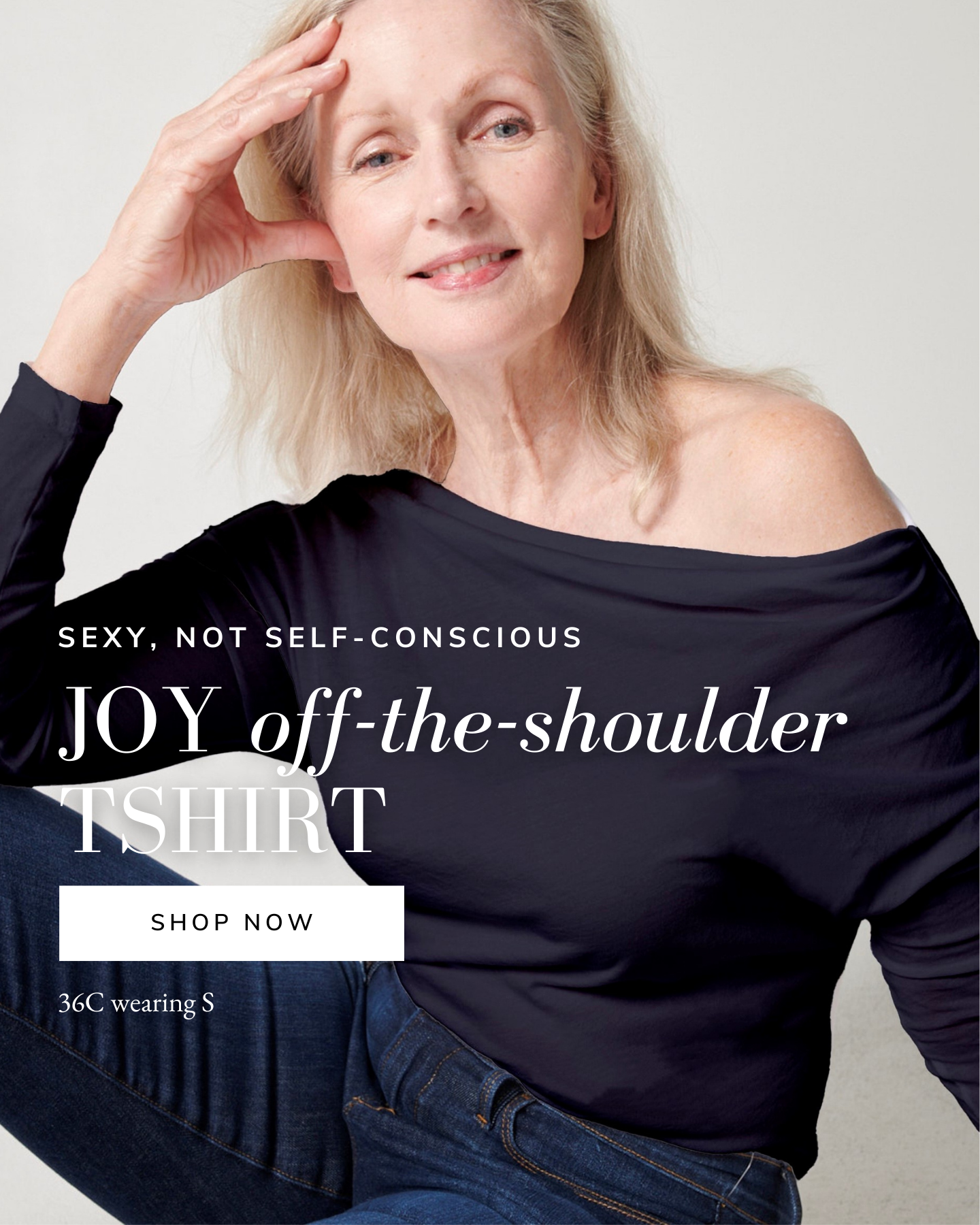 Joy Off-The-Shoulder Tshirt // PerfectDD