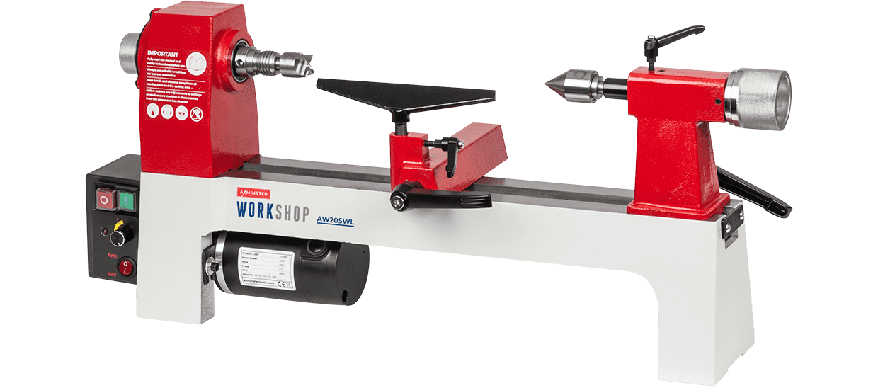 Axminster Tools Take up turning... Milled