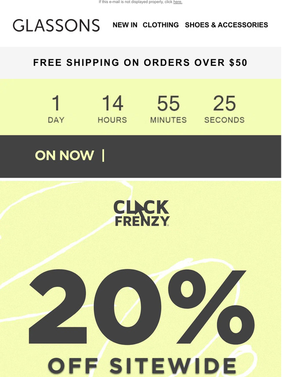 Glassons Have you heard?! Milled