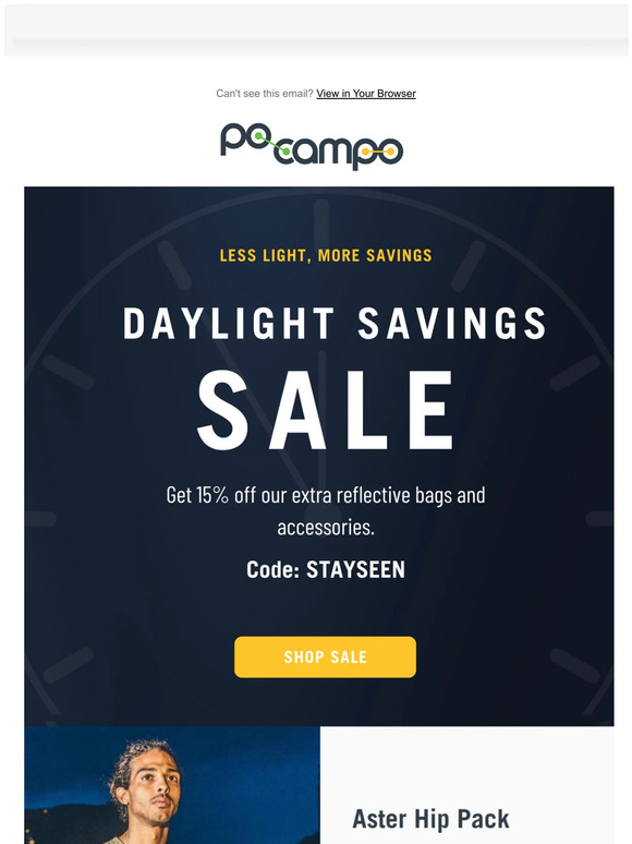 LAST CALL ⏳ Daylight Savings Sale Ends Tonight!
