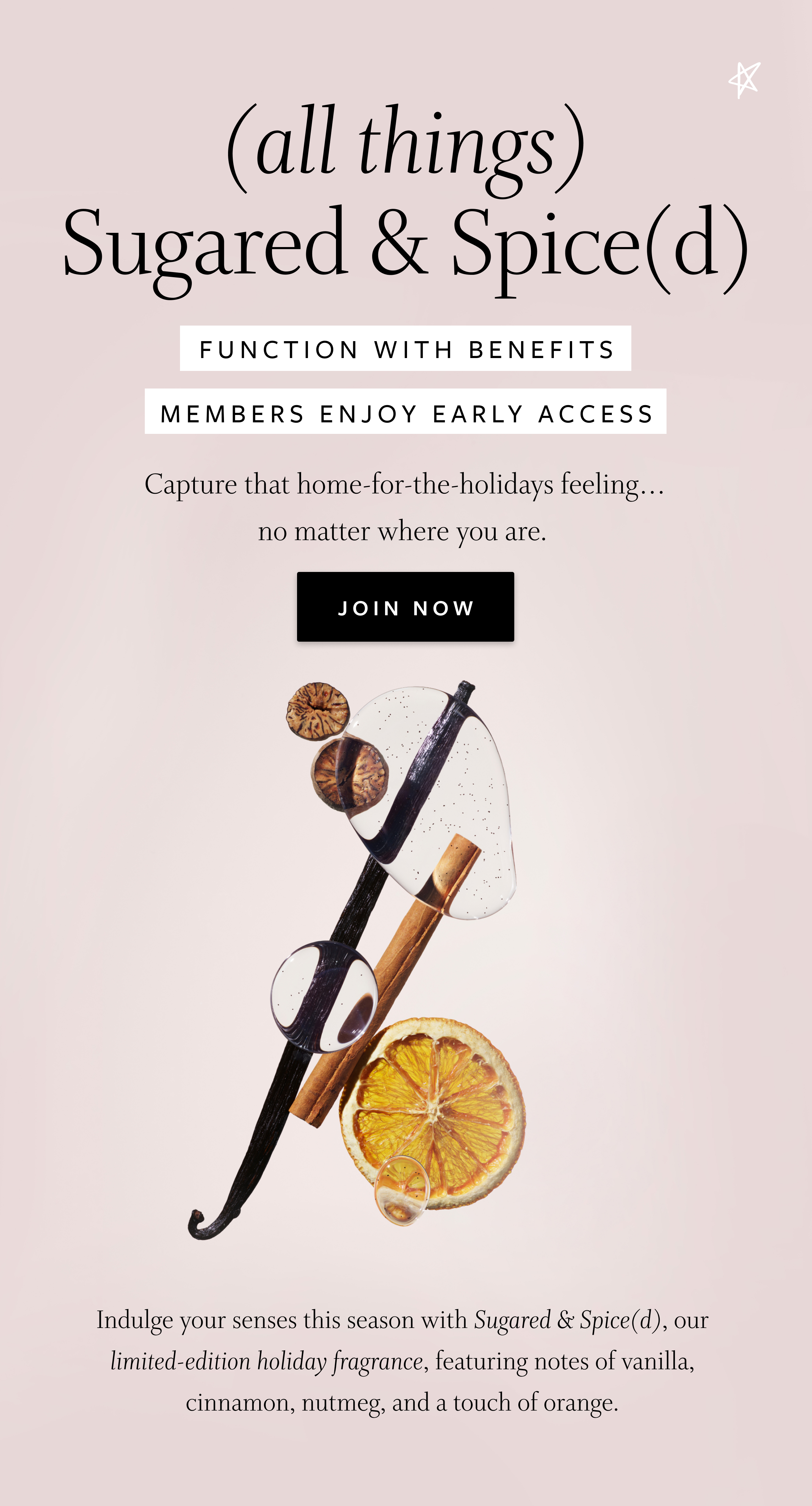 Function of Beauty Meet our latest limitededition scent sensation