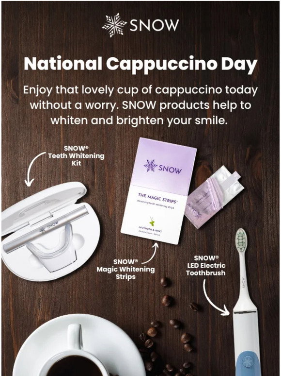 SNOW Cosmetics: Need an afternoon pick-me-up? ☕ | Milled