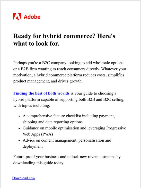 [eBook] Your guide to evaluating a hybrid commerce platform
