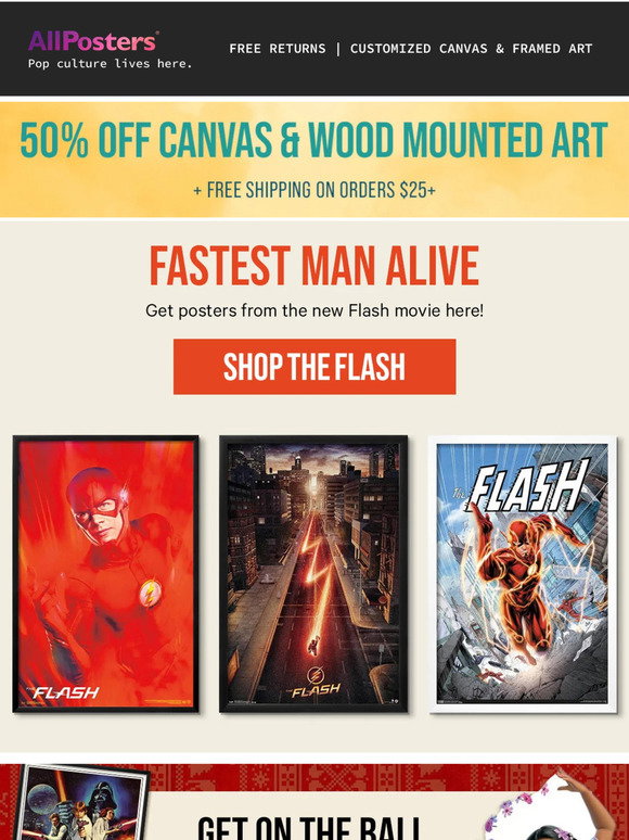 AllPosters: Ready for The Flash? | Milled