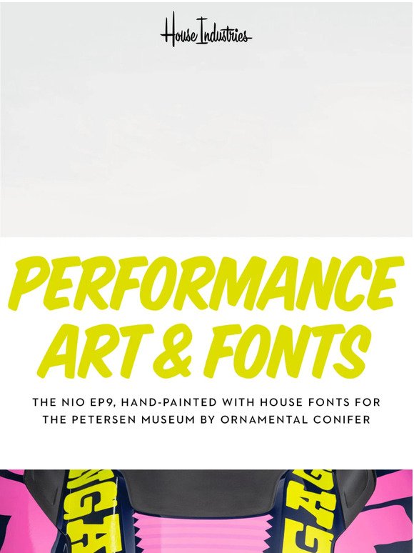 Conifer Performance Art & Fonts!