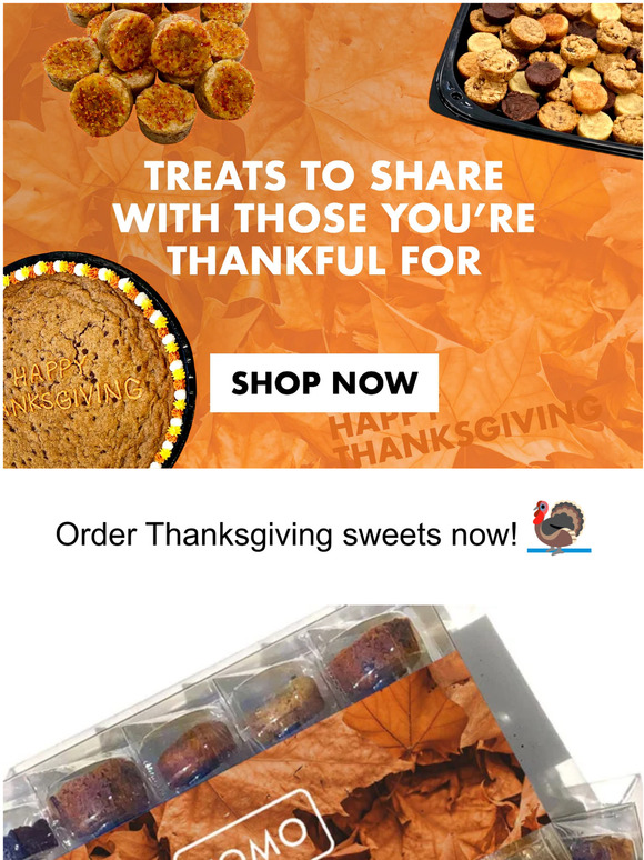 Order your Thanksgiving treats now!