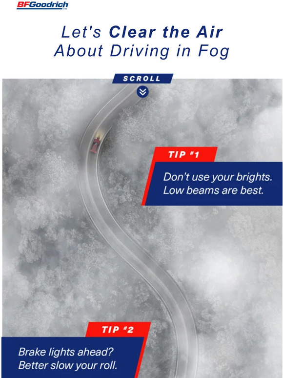 Finally – a little clarity on how to drive in fog