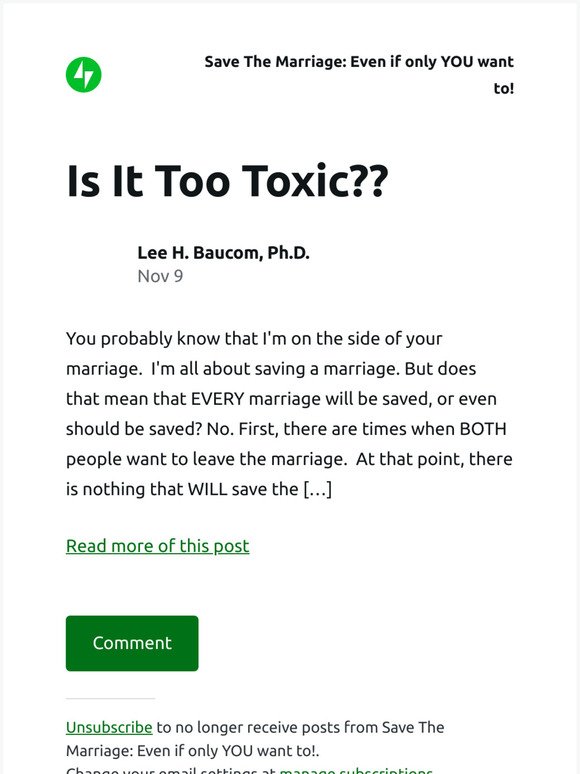 [New post] Is It Too Toxic??