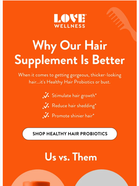 Love Wellness Give your hair a boost Milled