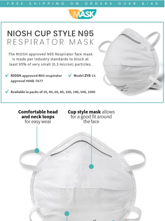 25% Off N95 Masks