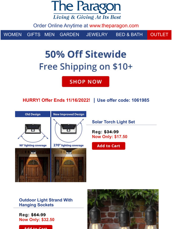 Don't miss the Mega Sale