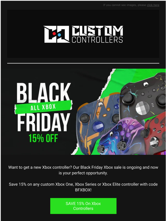 Custom Controllers 🎮 Save 15 on our best selling xbox controllers