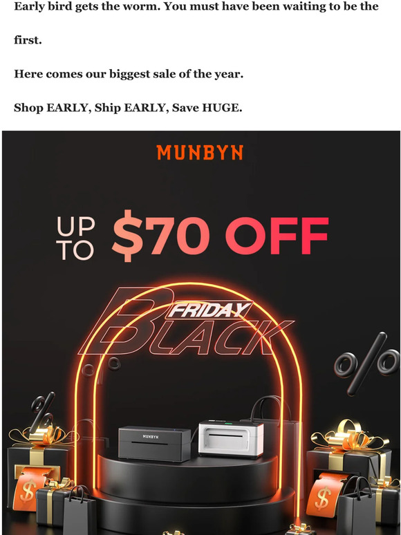 Unlock BLACK FRIDAY DEALS!❤
