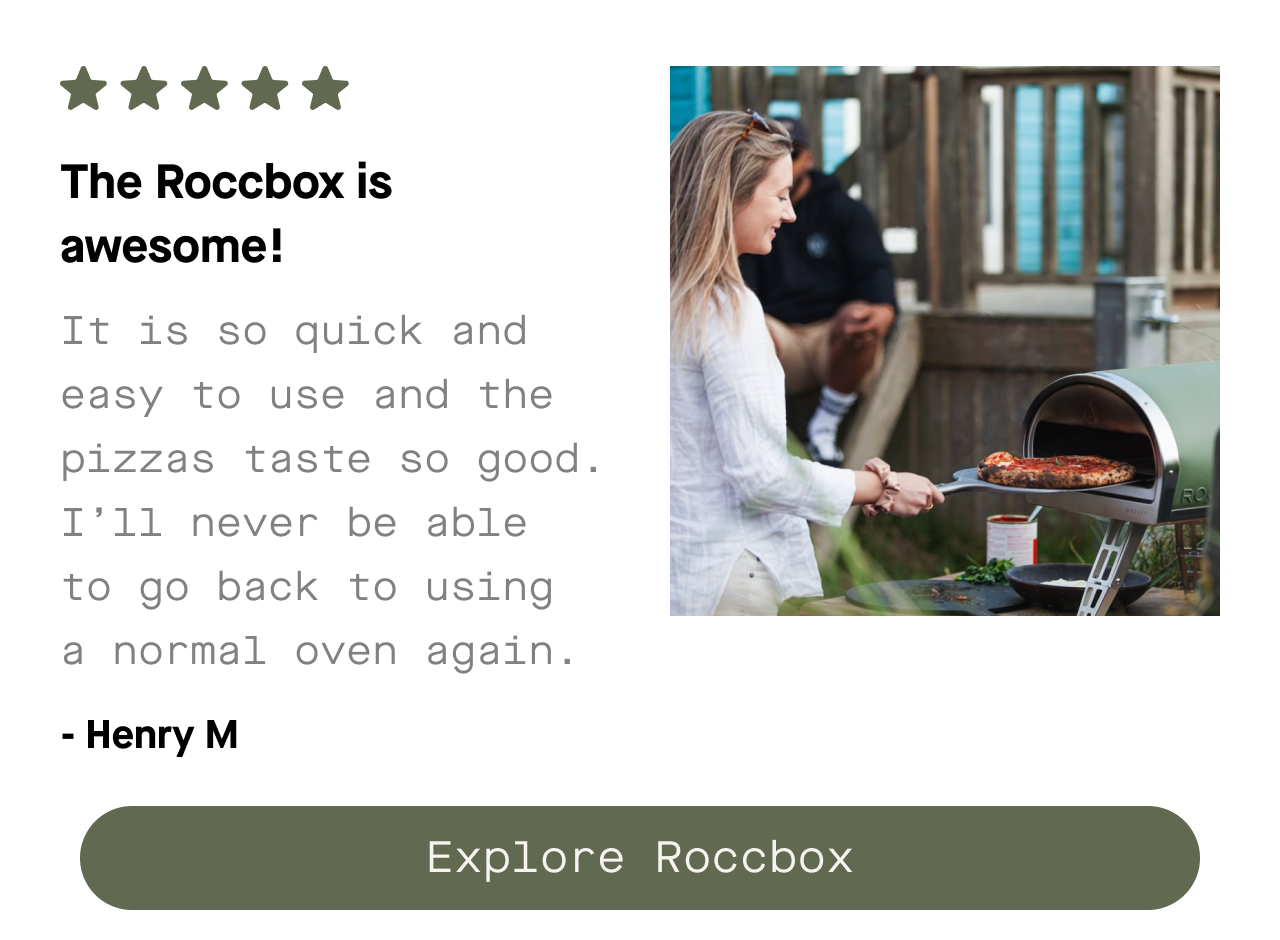 The Roccbox is awesome