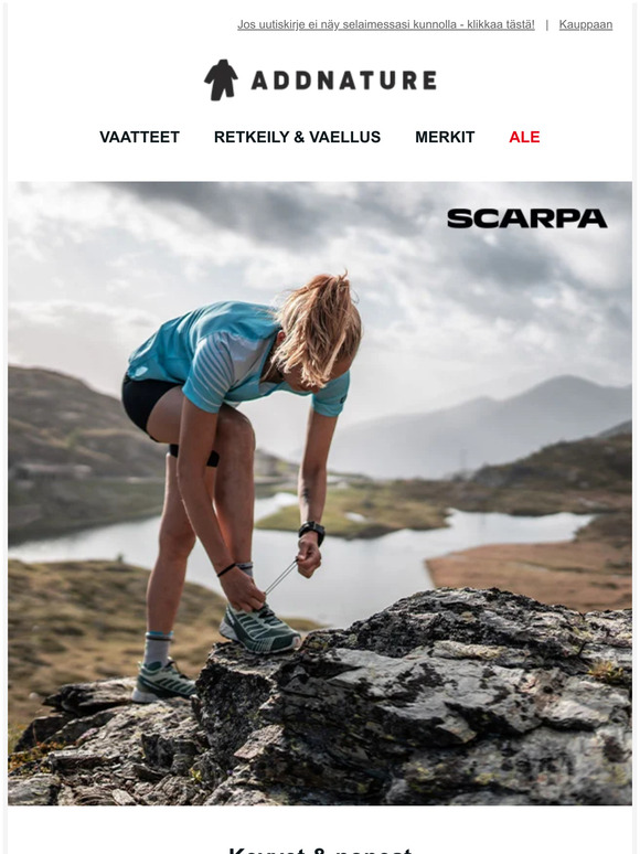 Scarpa Ribelle GTX-polkujuoksukengät