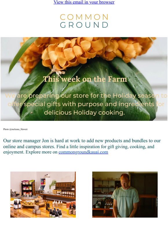 This Week on the Farm at Common Ground