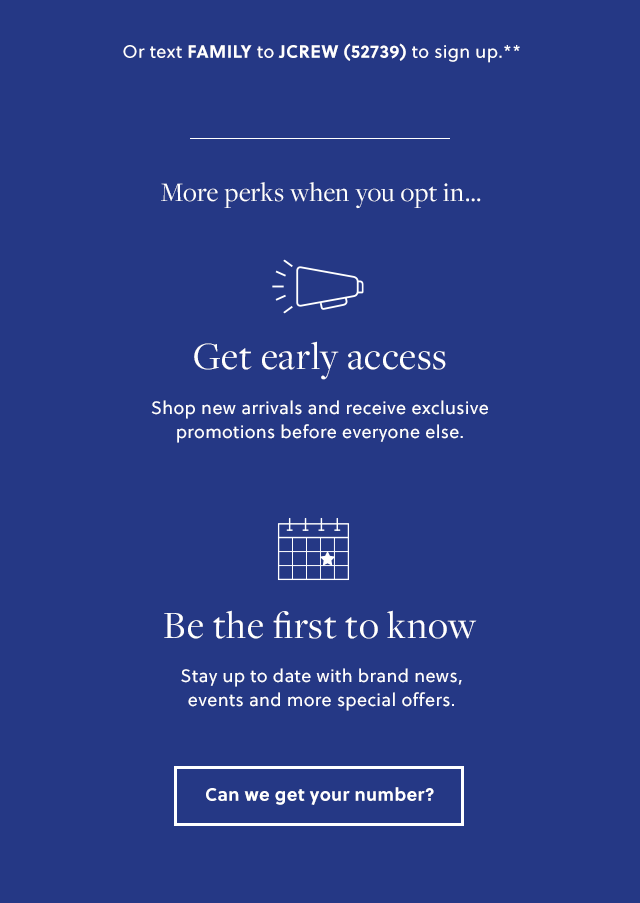 jcrew email discount