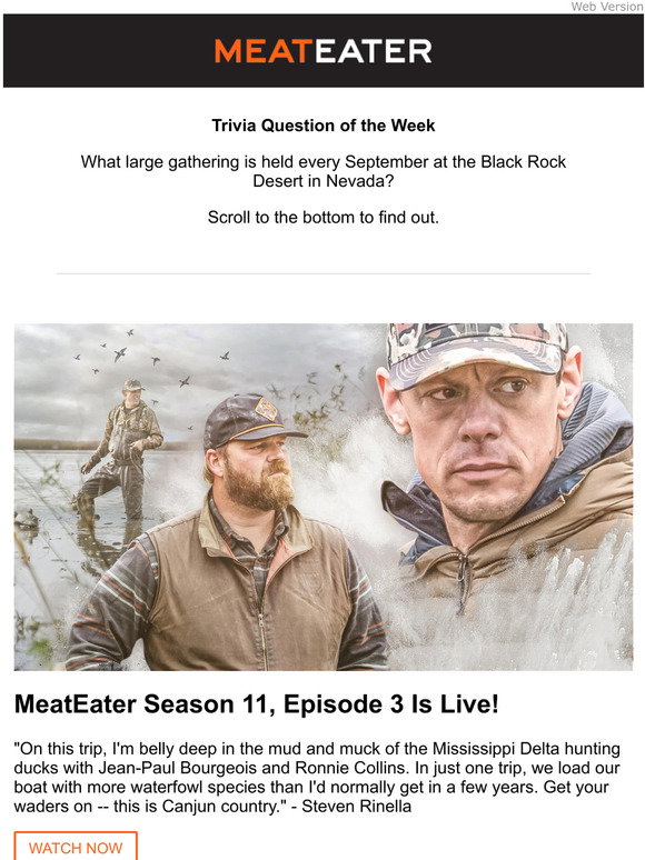 MeatEater Landowner Charged Milled