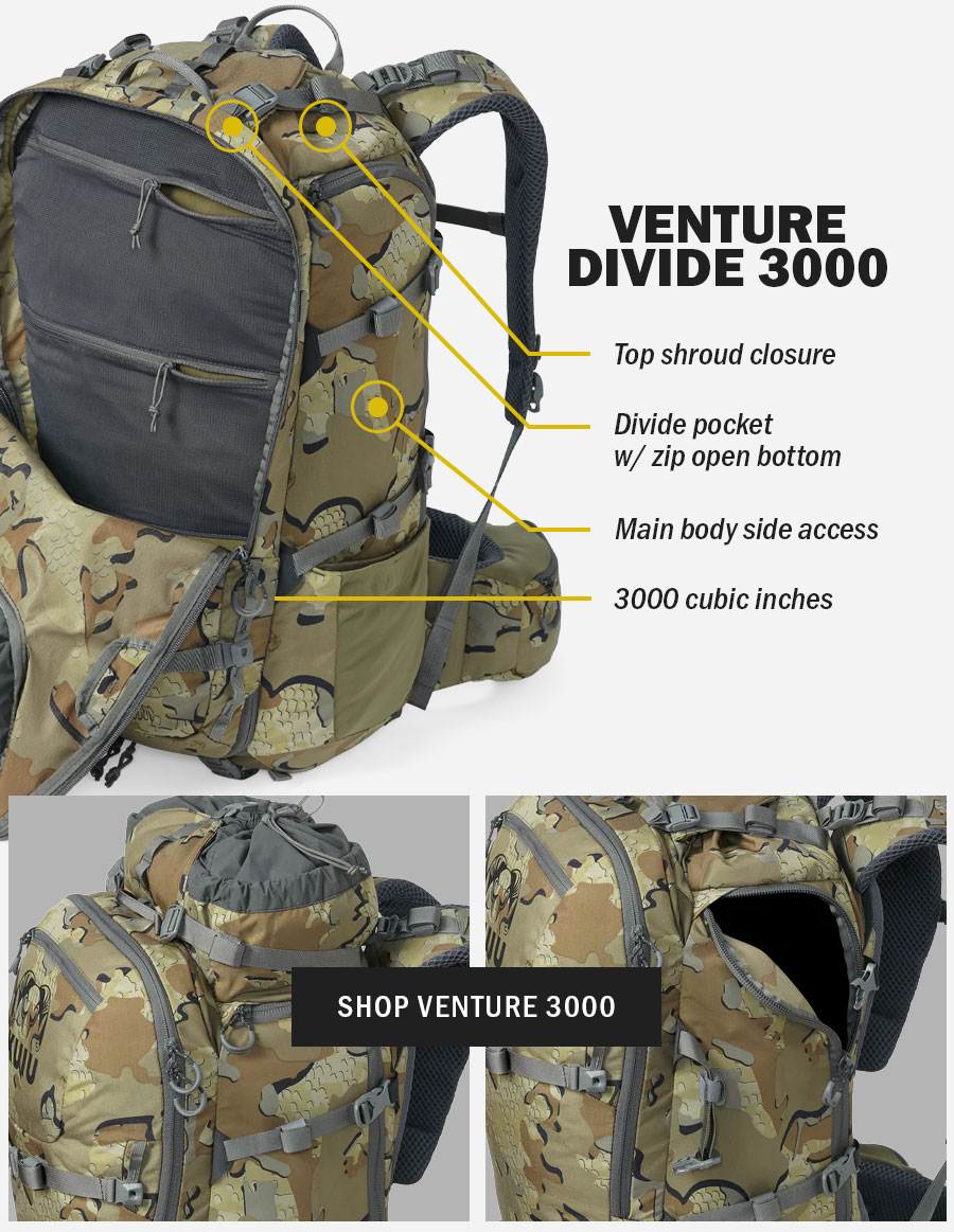 KUIU Introducing AllNew Venture Divide Day Packs Milled