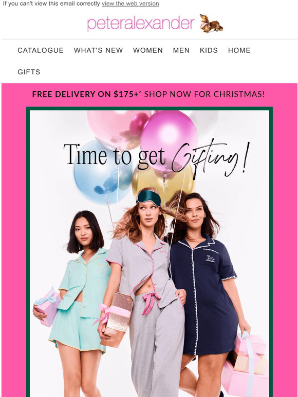 Peter Alexander New Zealand Get gifting, Buy 2 & Save 20 on New