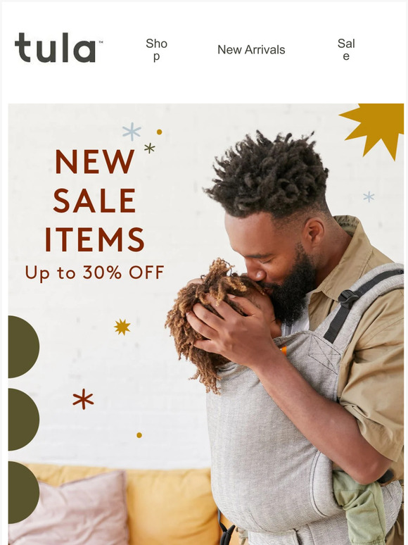 Start the holidays early with Baby Tula!