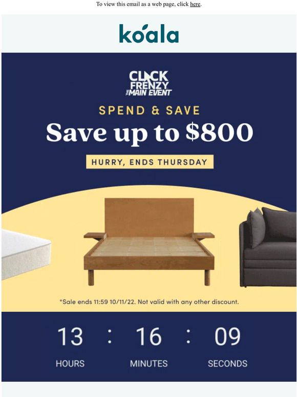 Don't be the person who misses out on saving $800 🙅