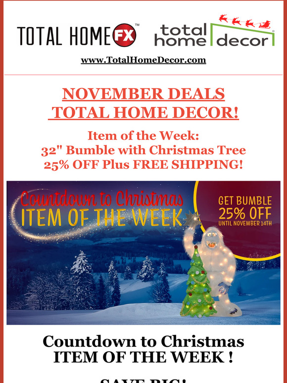 Item of the Week Savings!