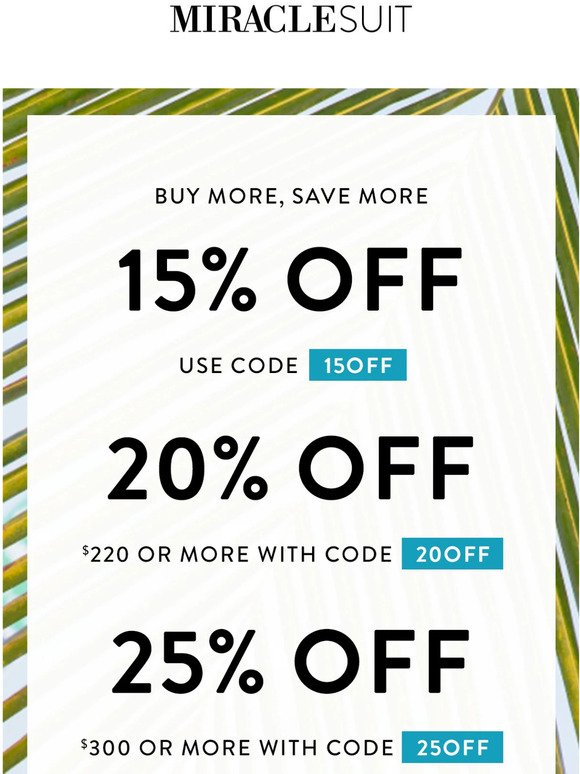 Buy More, Save More in our Exclusive Sale!