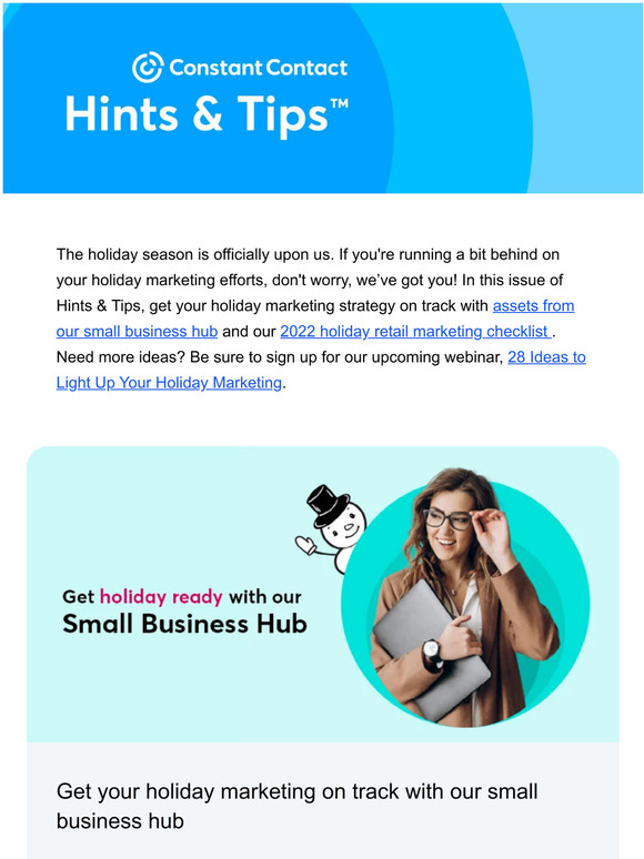 Jingle all the way to success with these marketing tips!