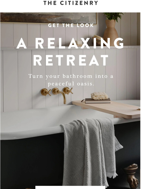 The Citizenry Your Bath Oasis Awaits Milled