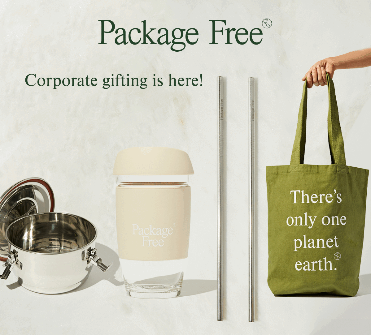 Package Free Shop Corporate gifting now available! Milled