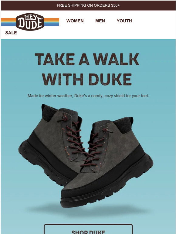 Hey Dude Shoes USA Get a load of these new goto’s. Milled