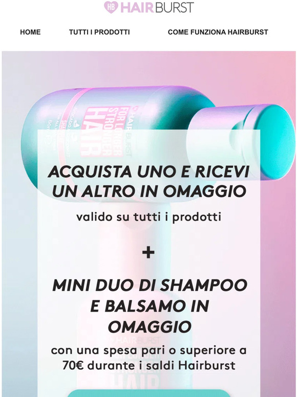 Offriamo noi: Acquista Uno, Ricevi Uno in Omaggio