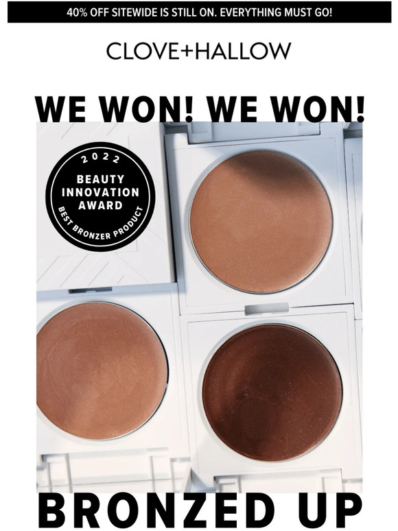 We Won a Beauty Innovation Award! 🏆