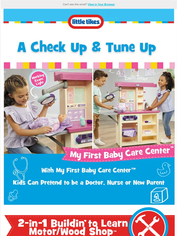 Little Tikes A Check Up & Tune Up with Little Tikes Milled