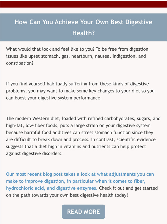 Quantum Nutrition Labs [BLOG] Effective ways to boost your digestive