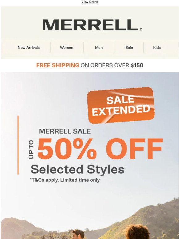 Merrell Sale Extended!