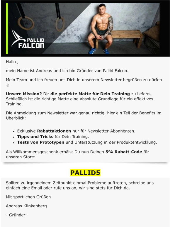 👋 Herzlich willkommen bei Pallid Falcon!