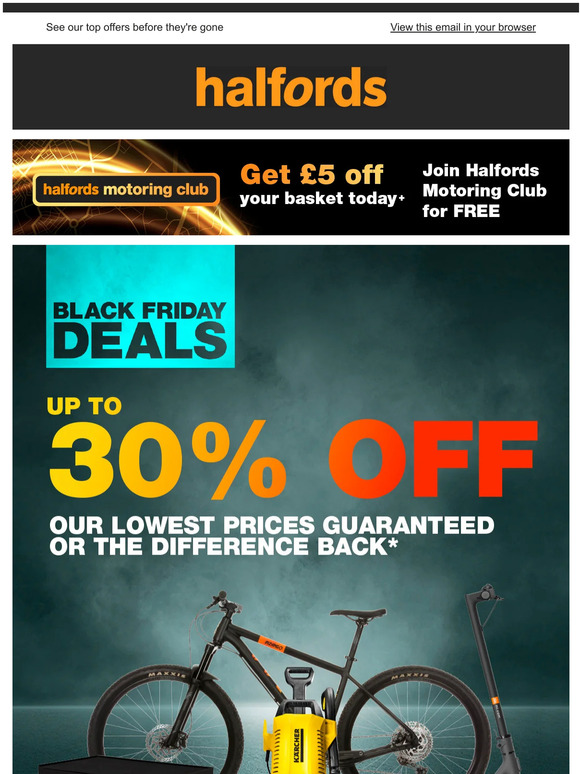 Black Friday deals: Shop up to 30% off